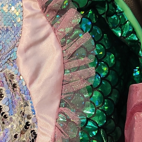 PETSHOPPE M/L 20-35lbs dog MERMAID COSTUME sequin Halloween dress - Picture 4 of 7